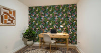 Enchanted Garden Blooms Wallpaper⁠