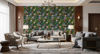 Enchanted Garden Blooms Wallpaper⁠