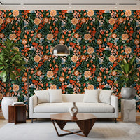 Enchanted Garden Foliage Wallpaper⁠