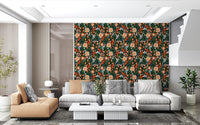 Enchanted Garden Foliage Wallpaper⁠