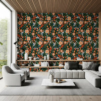 Enchanted Garden Foliage Wallpaper⁠