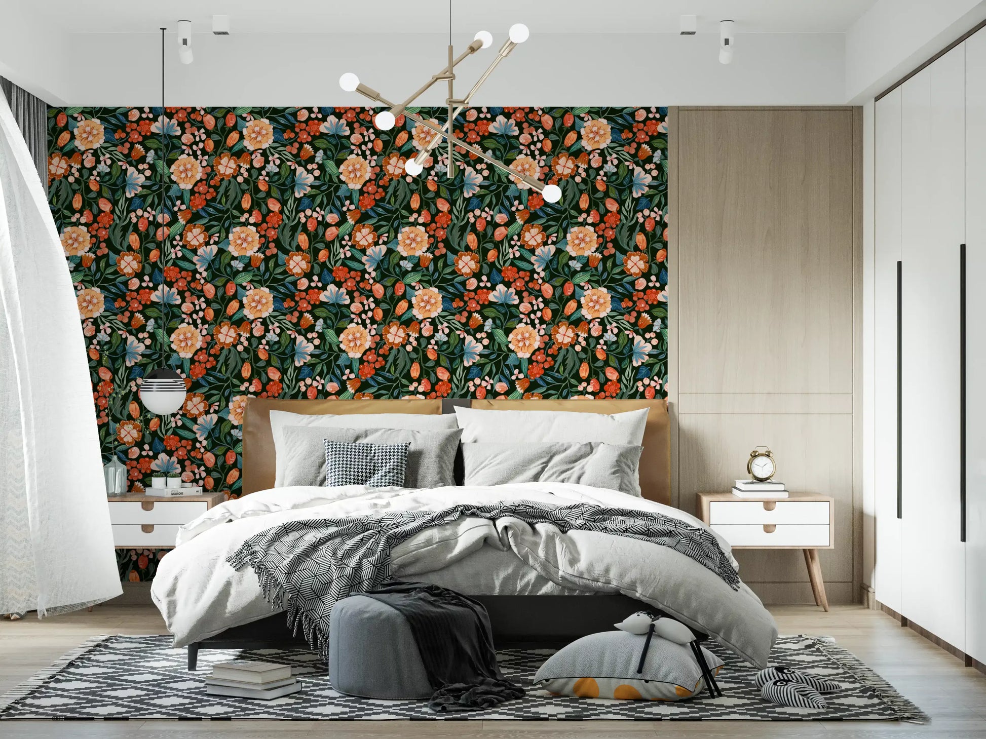 Enchanted Garden Foliage Wallpaper⁠