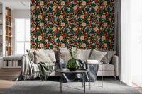 Enchanted Garden Foliage Wallpaper⁠