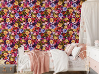 Artisanal Garden Pattern Wallpaper⁠
