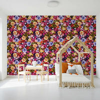 Artisanal Garden Pattern Wallpaper⁠