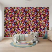 Artisanal Garden Pattern Wallpaper⁠