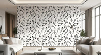 Charcoal Hand-Drawn Arrows Wallpaper⁠