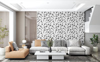 Charcoal Hand-Drawn Arrows Wallpaper⁠
