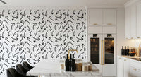 Charcoal Hand-Drawn Arrows Wallpaper⁠