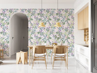 Painterly Spring Wildflower Trail Wallpaper⁠