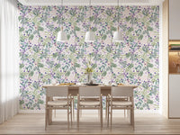 Painterly Spring Wildflower Trail Wallpaper⁠