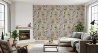 Botanical Winter Specimen Herbarium Wallpaper⁠