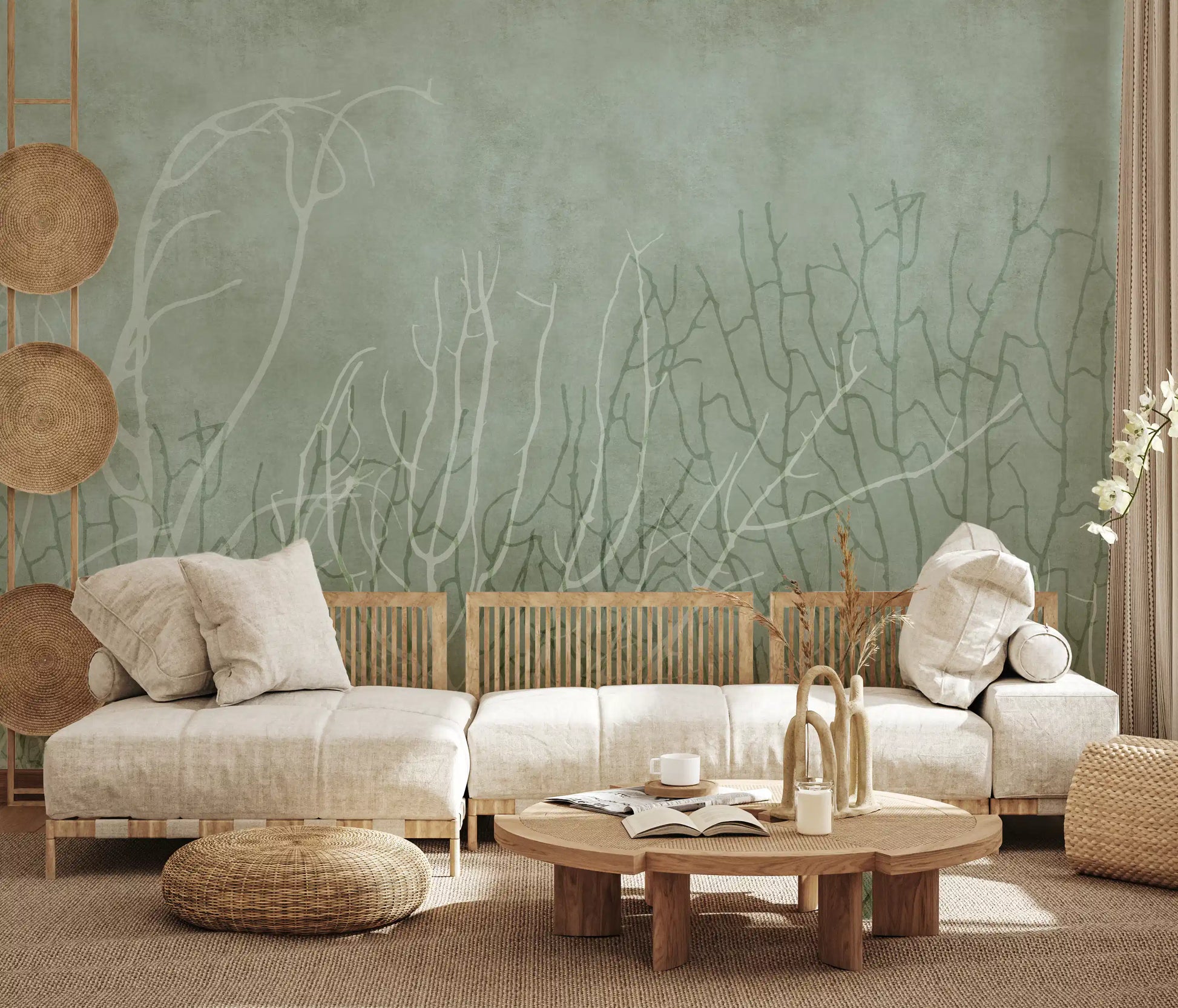 Sea Fans - Pool Wall Mural