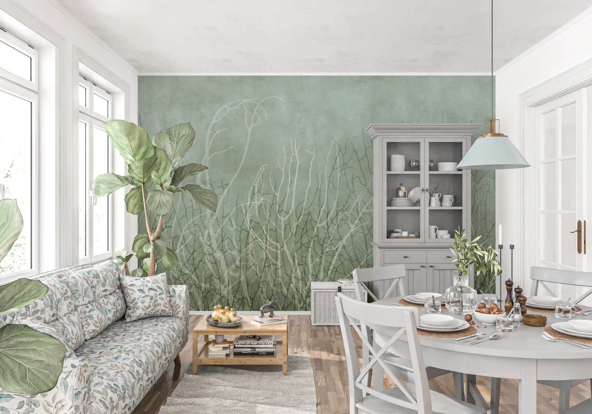 Sea Fans - Pool Wall Mural