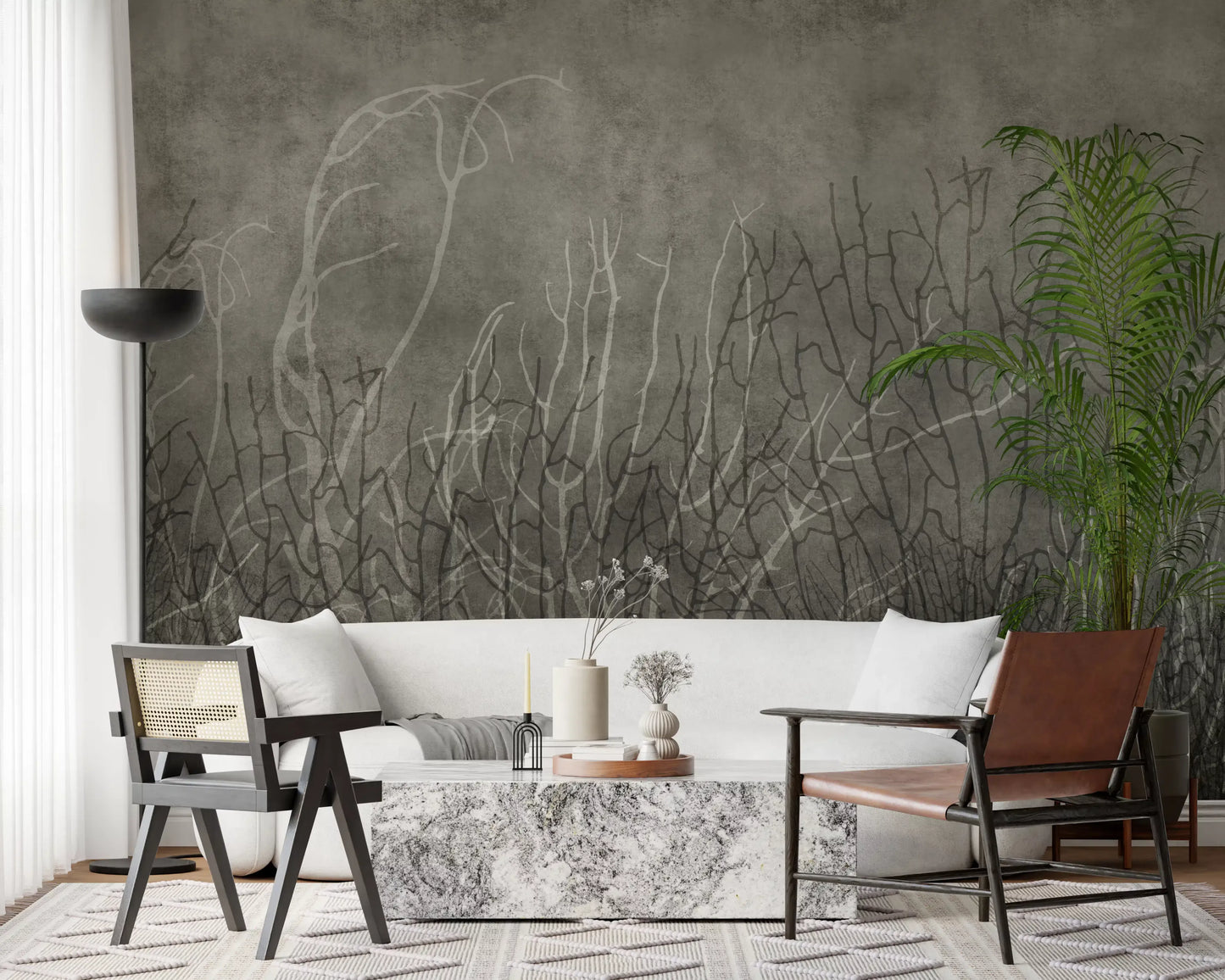 Sea Fans - Dusk Wall Mural