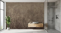 Sea Fans - Golden Taupe  Wall Mural
