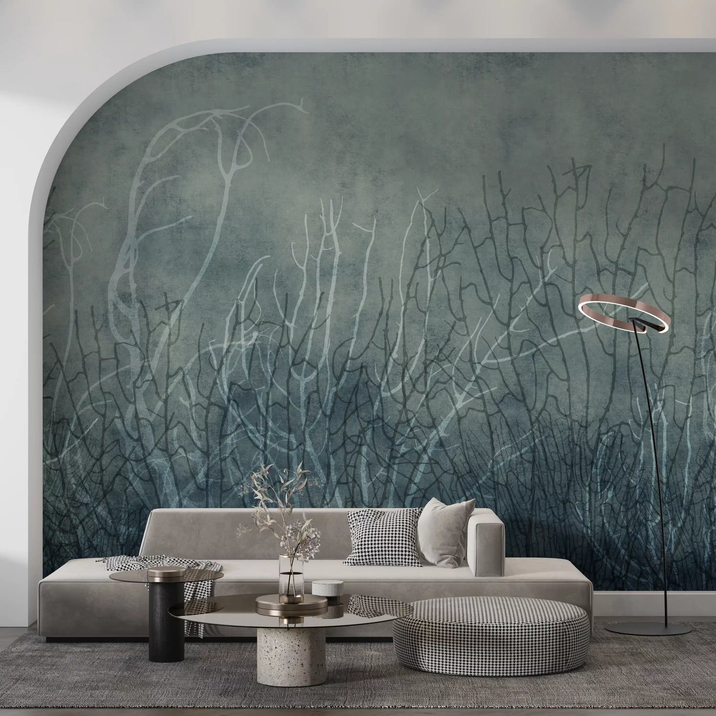 Sea Fans - Deep Lake Wall Mural