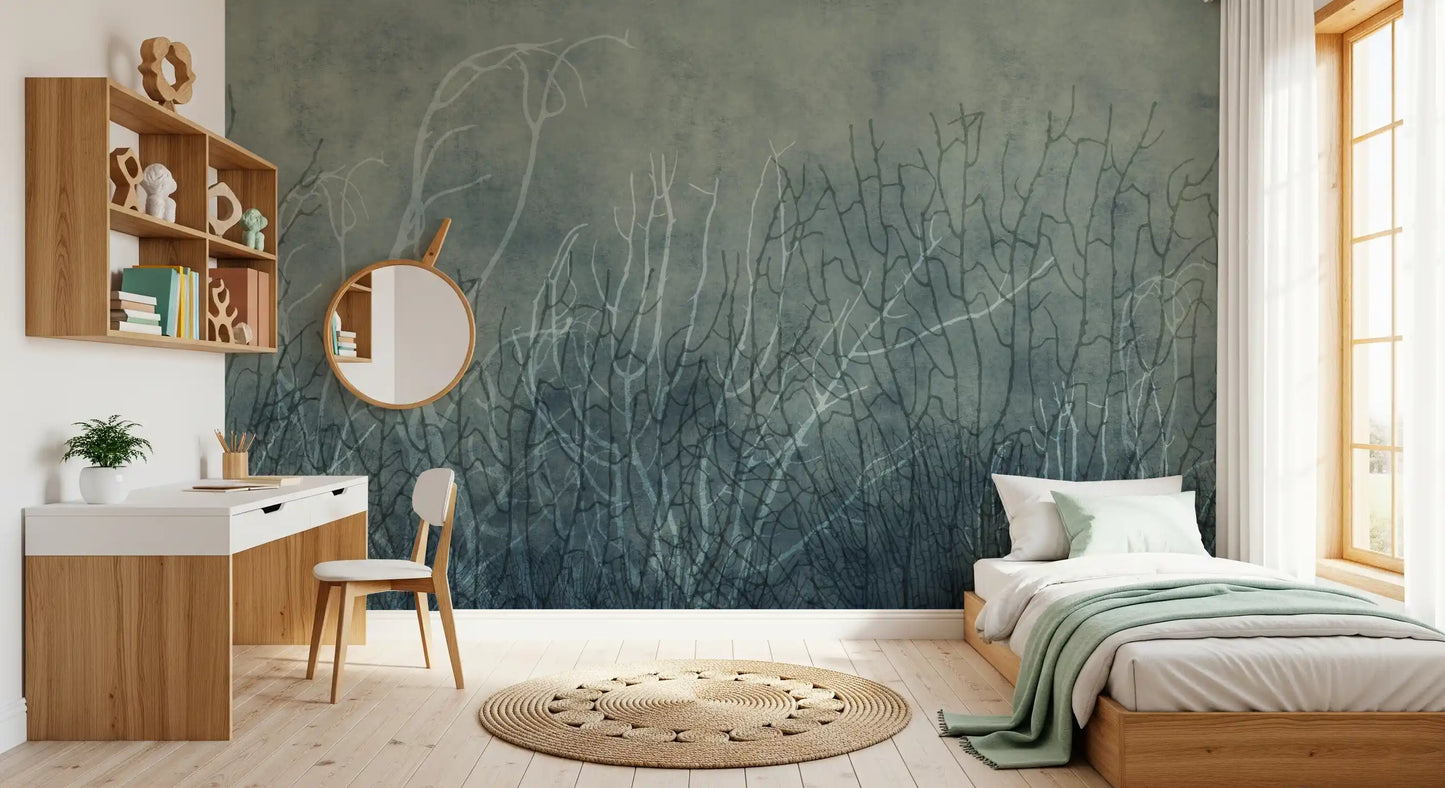 Sea Fans - Deep Lake Wall Mural