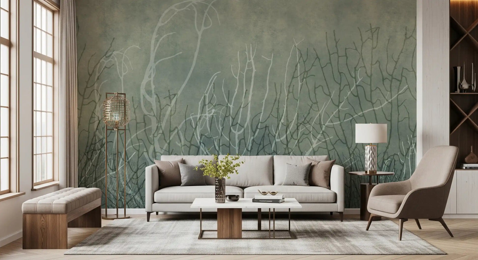 Sea Fans - Glacial Waters Wall Mural
