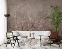 Sea Fans - Mauve Plum Wall Mural