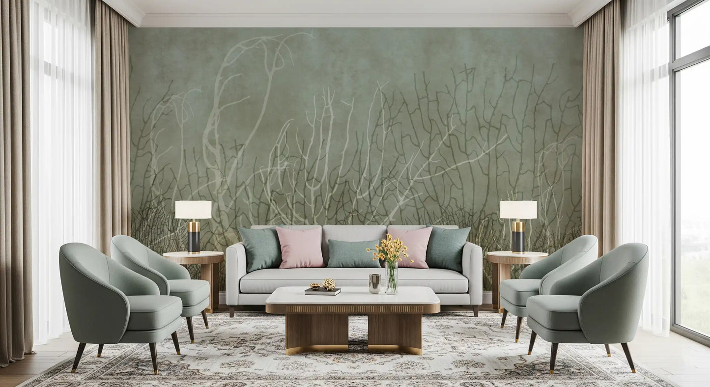 Sea Fans - Ocean Brine Wall Mural
