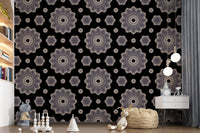 Ethereal Petal Bloom Pattern Wallpaper⁠
