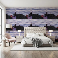 Alpine Chalet Above the Clouds Wallpaper⁠