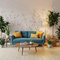 Blossoming Garden Meadow Wall Mural