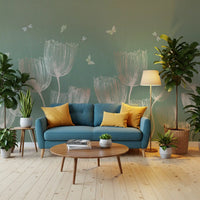 Ethereal Meadow Whispers Wall Mural