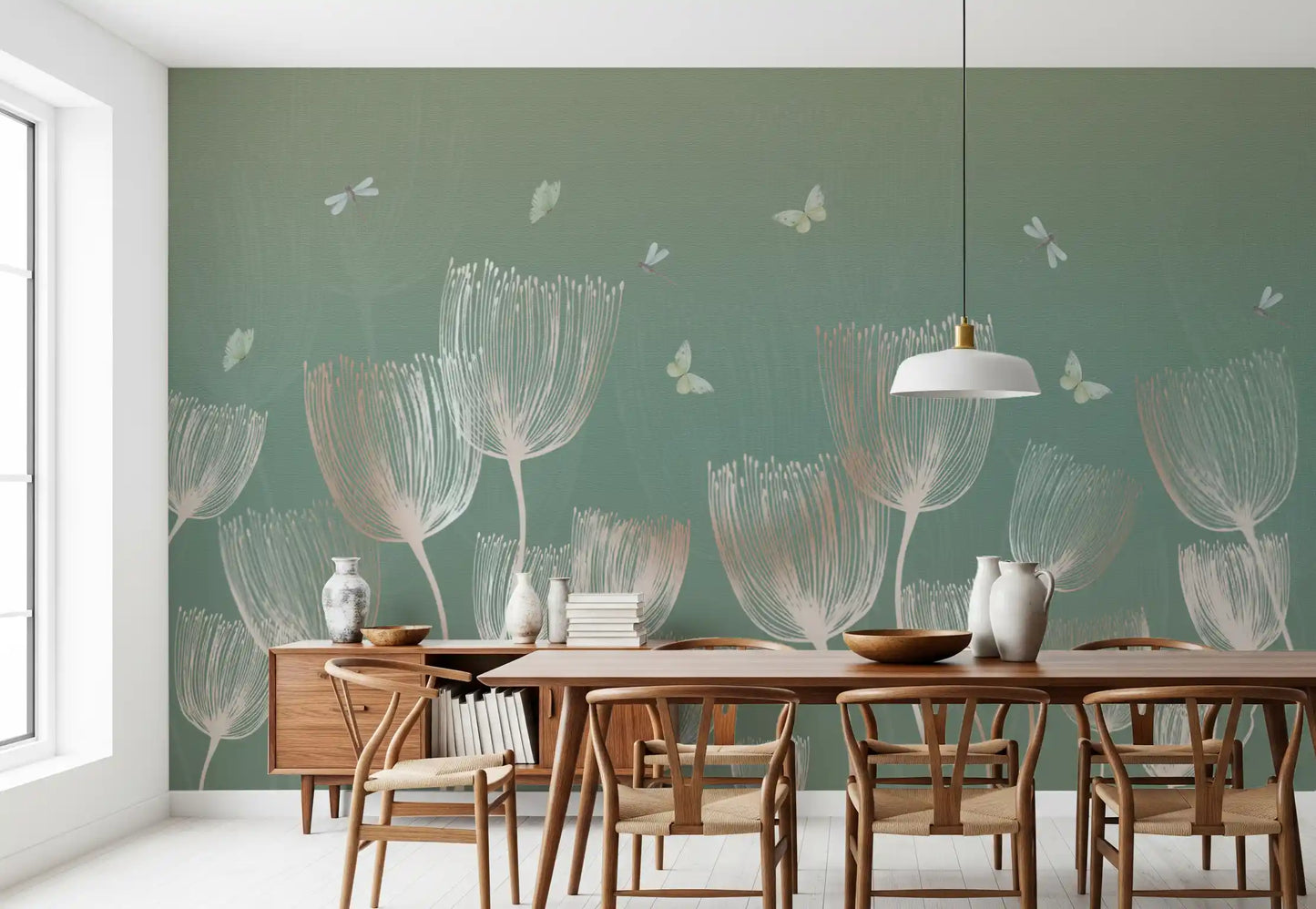 Ethereal Meadow Whispers Wall Mural