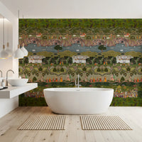 Mughal Heritage Garden Narrative Wall Mural