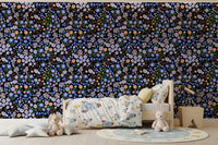 Boho Garden Blooms Wallpaper⁠