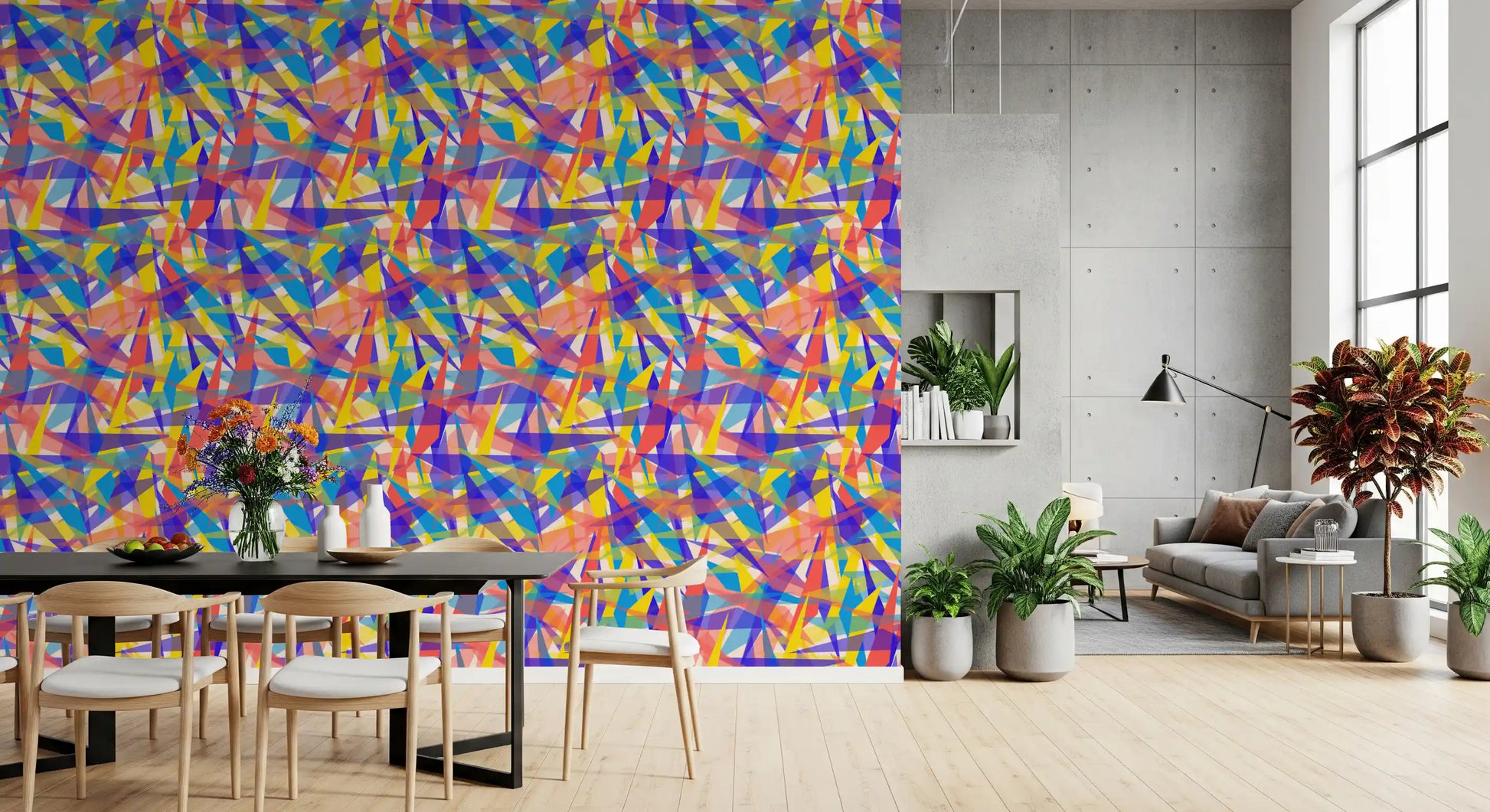 Abstract Prism Fragmentation Wallpaper⁠