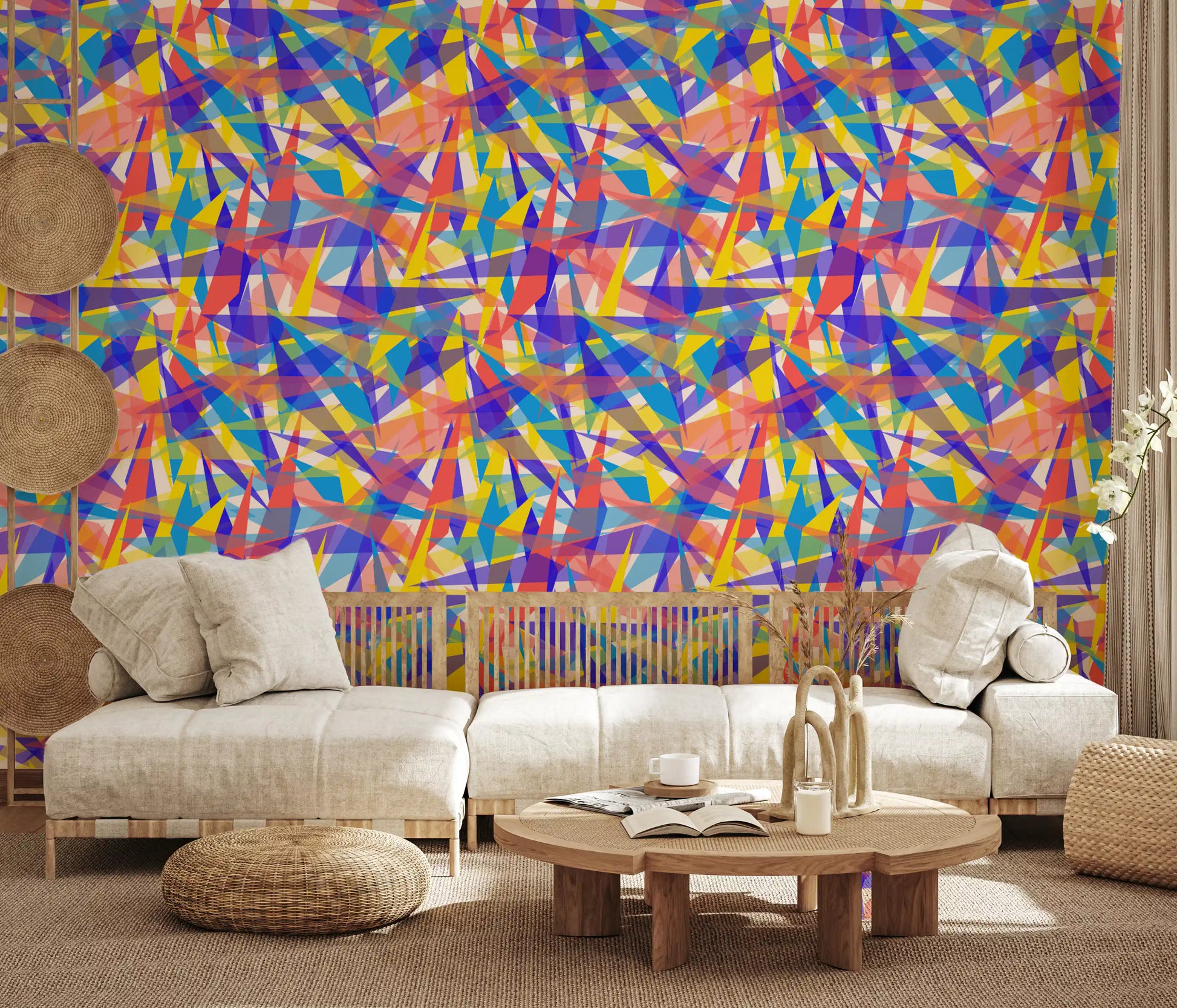 Abstract Prism Fragmentation Wallpaper⁠