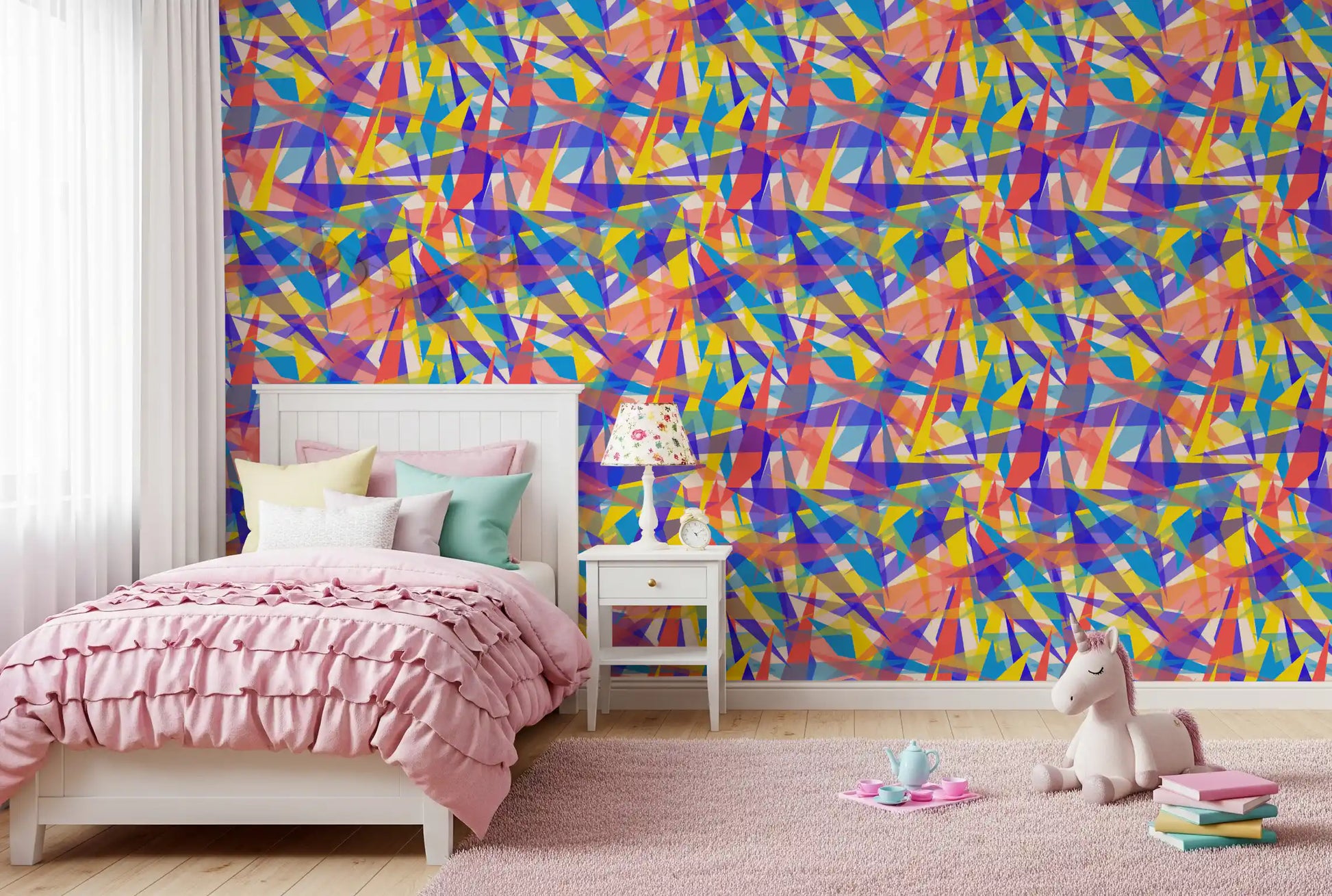 Abstract Prism Fragmentation Wallpaper⁠