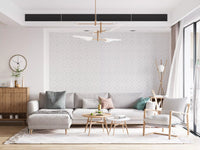 Minimalist Geometric Lattice Lines Wallpaper⁠