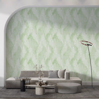 Ethereal Sage Fern Fronds Wallpaper⁠