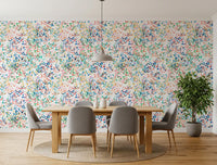 Colourful confetti wallpaper in a dining room GD12273
