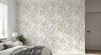 Ethereal Winged Meadow Motif Wallpaper⁠