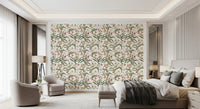 Vintage Botanical Orchid Trail Wallpaper⁠