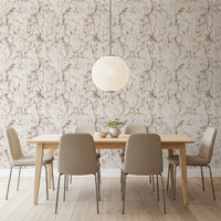 Ethereal Bird and Vine Illustration Wallpaper⁠