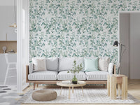 Vintage Countryside Floral Study Wallpaper⁠