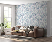 Ethereal Botanical Fern Frost Wallpaper⁠