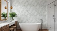 Sage Palm Botanical Sketch Wallpaper⁠