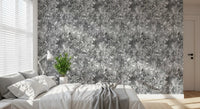 Monochrome Jungle Foliage Wallpaper⁠