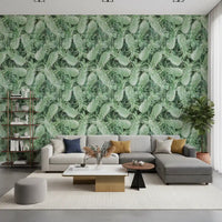 Rustic Tropical Pineapple Art Wallpaper⁠