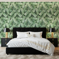 Rustic Tropical Pineapple Art Wallpaper⁠