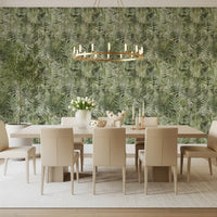 Forest Fern Botanical Print Wallpaper⁠