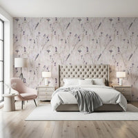 Ethereal Pressed Wildflowers Wallpaper⁠