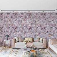 Muted Meadow Brushstroke Print Wallpaper⁠